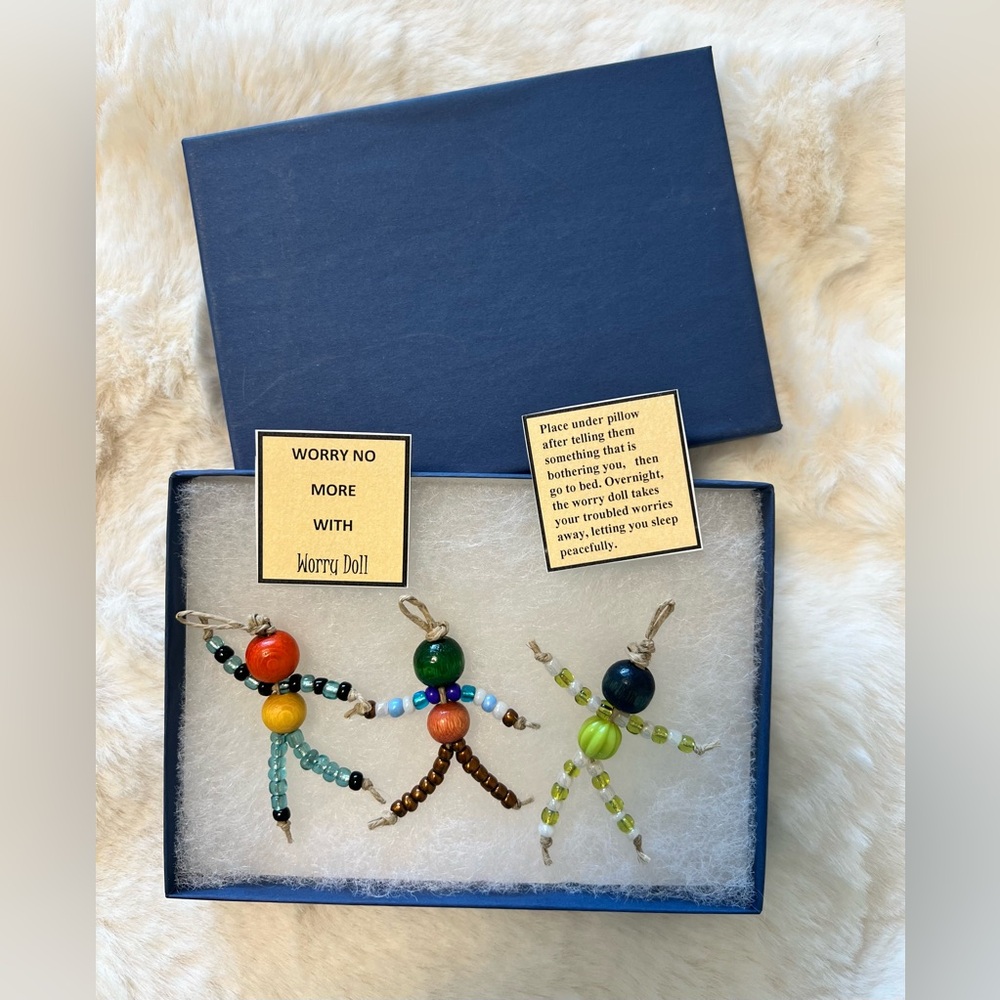Handmade Worry Charms for Anxiety and Worrying Thoughts